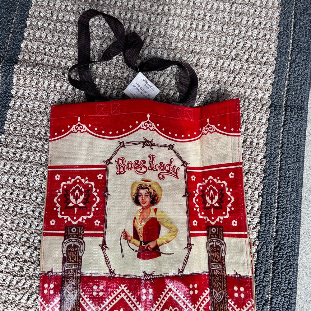 Boss Lady Red Tote Bag